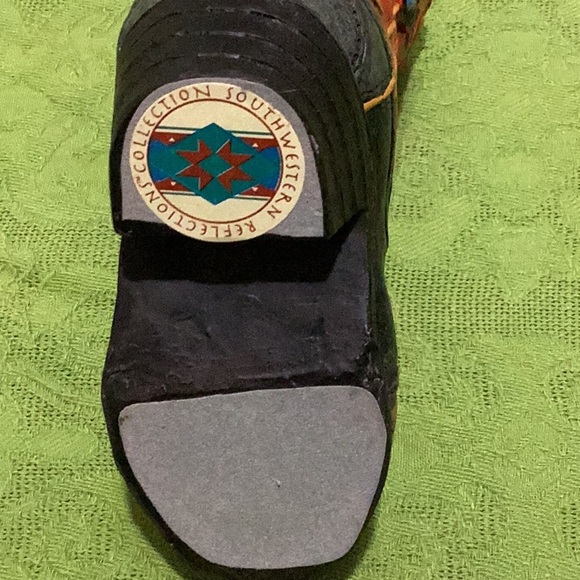 Cowboy Business Card Holder and Cowboy Boot Figurine - Picture 7 of 7